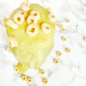 Turmeric Smoothie Overhead