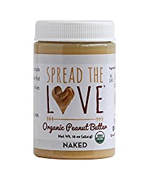 SPREAD THE LOVE - NAKED ORGANIC PEANUT BUTTER