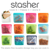 Stasher Reusable Sandwich Storage Bag
