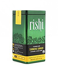 RISHI TEA - TURMERIC GINGER AYURVEDIC LEMON