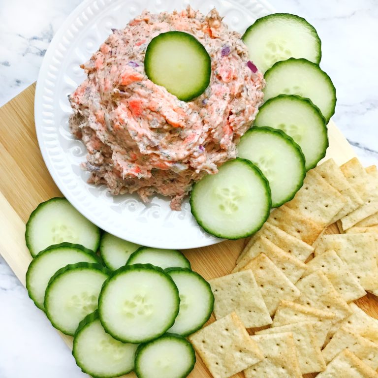 Salmon Spread Board