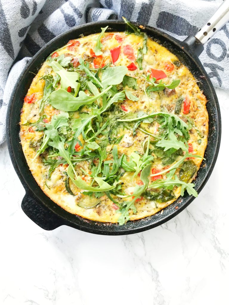 Eggstreme Vegetable Frittata