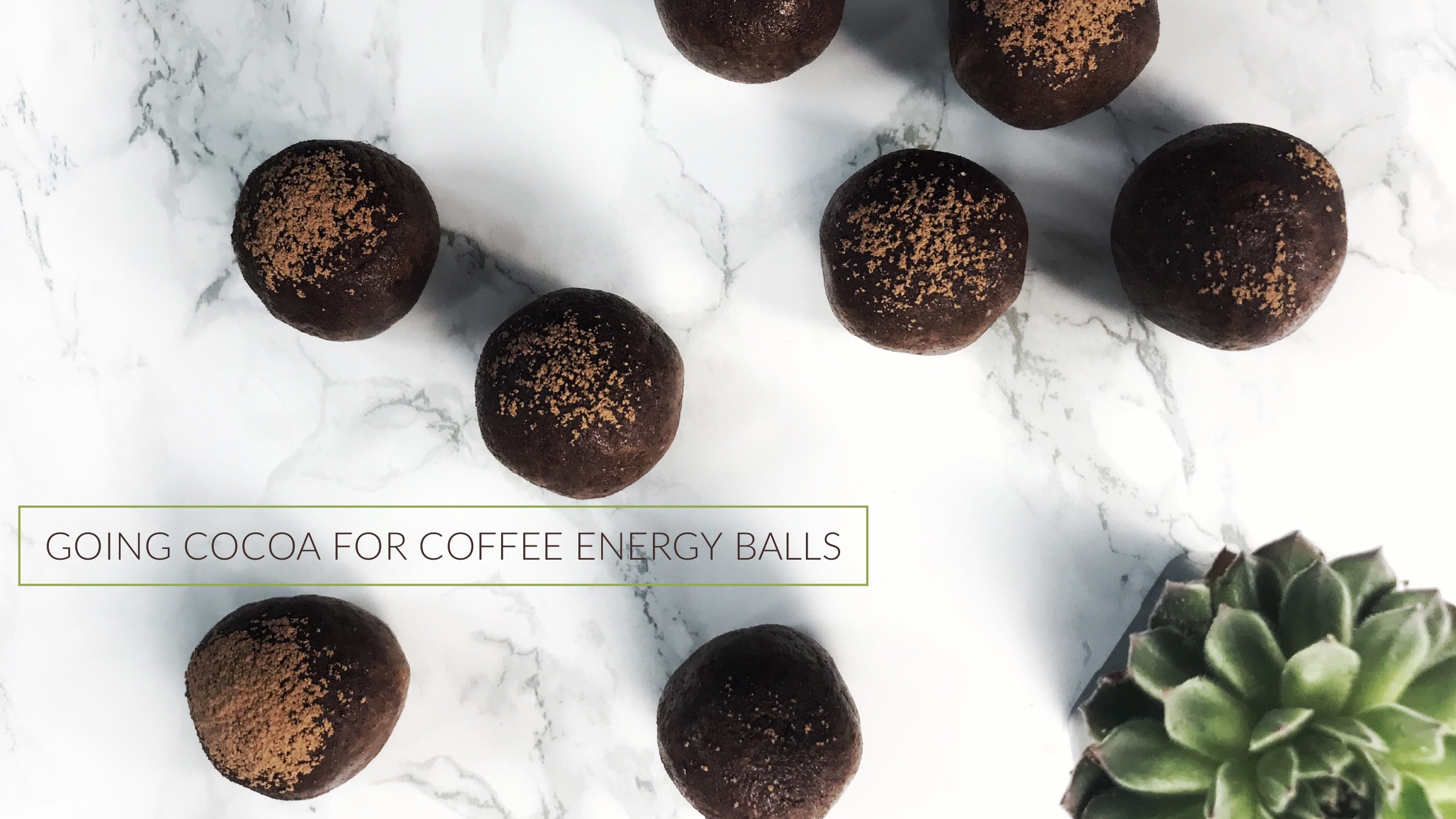 Cocoa Coffee Energy Bites Recipe